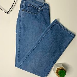 RIDERS by Lee Straight Leg Blue Jeans